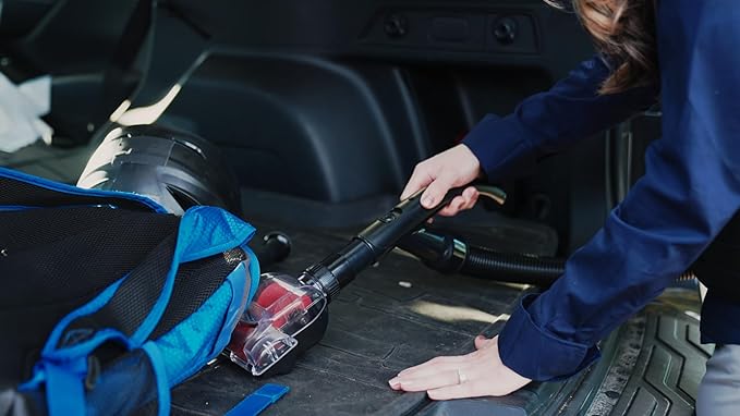 Atrix Jet Red HEPA Backpack Vacuum