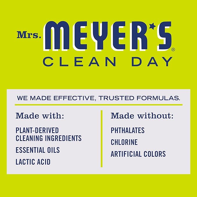 Mrs. MEYER'S CLEAN DAY Liquid Toilet Bowl Cleaner Stain Removing Lemon Verbena 24 oz (Pack of 3)