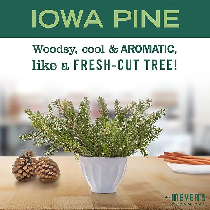 MRS. MEYER'S CLEAN DAY Room Freshener Iowa Pine 8 Fl Oz. (Pack of 3)