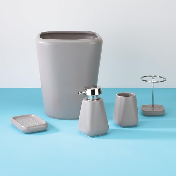 Umbra Kona Ceramic Waste Can Putty