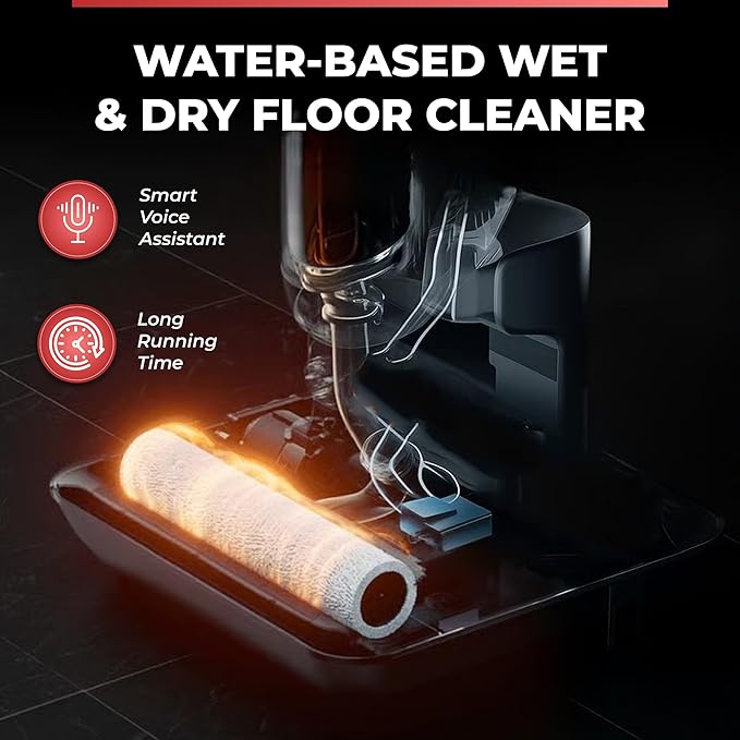 Quantum W Cordless Wet Dry Vacuum Cleaner with Water Filtration – All-in-One Hard Floor Vacuum &amp Mop Self-Cleaning Bagless for Pet Hair Spills &amp Messes