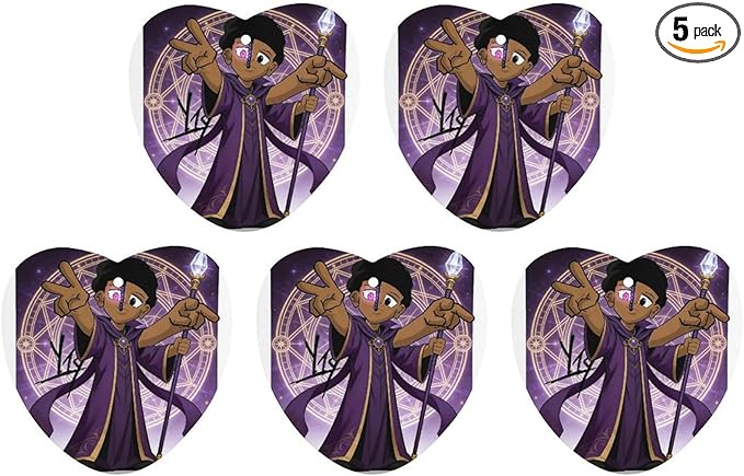 5PCS Car Air Freshener Hanging Personalized Double Sided Wizard Car Fresheners Long Lasting New Cars Scents Cute Automotive Freshies for Closets Drawers (tea)