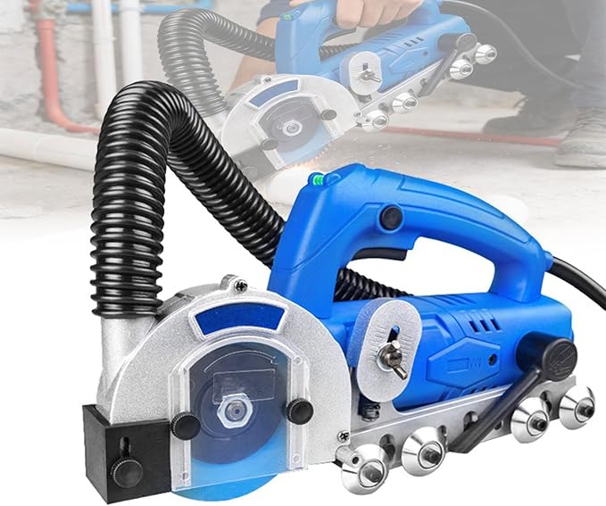 1200W Electric Grout Removal Machine Electric Tool to Remove Old Grout and Cement Electrics Tile Seam Cleaning Machine for Effective Tile Gap Cleaning(Machine+1.7mm Seam Cleaning Sheet)