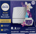 Febrez.e Plug Scent Booster Starter Kit (1) Booster and (1) 0.87 fl oz Refill (Lavender &amp Vanilla Bean)