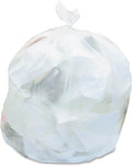 Heritage 7-10 Gallon Industrial Trash Bag 24-inch x 23-inch Low Density 0.35 Mil Clear 1000 Bags/Box (D4823RC)