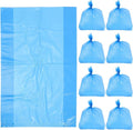 NOLITOY 50pcs Heavy-duty Tear-resistant Large Blue Plastic Trash Bags 80x100cm for Hotel Office Kitchen Bathroom Waste Disposal