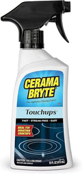 Cerama Bryte Touchups Cooktop Cleaner Spray 16 Ounce Daily Use Streak-Free Removes Fingerprints