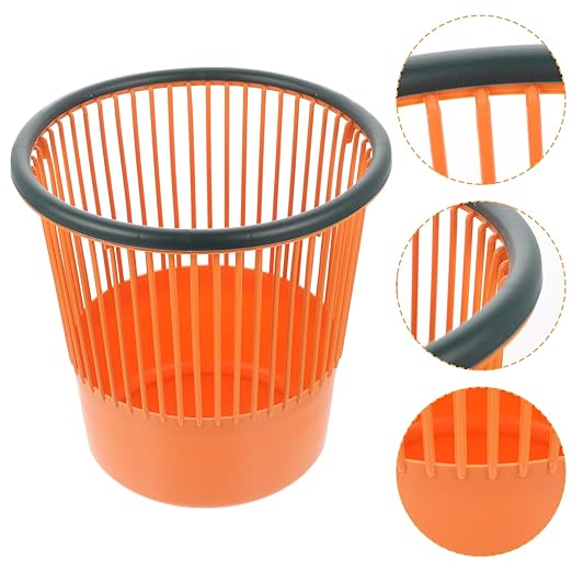 ibasenice Rubbish Bin Open Design for Easy Use Wastebasket Simple and Practical Trash Can Nordic for Kitchen Living Room and More