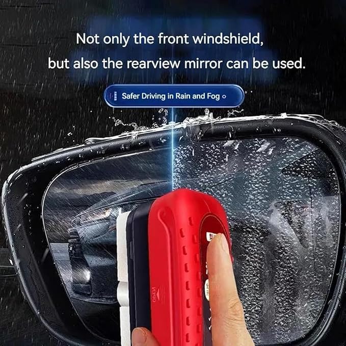 RedGlass Cleaning Board Glass Cleaning Wipe Board for Windshield Improves Clarity and Visibility Glass Coating for Windshield