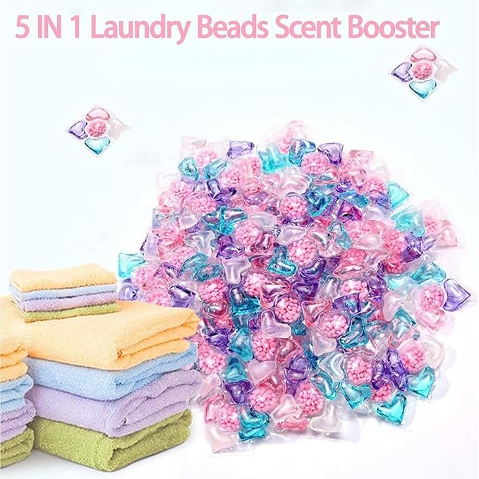 Washing Machine Pods - Hundred Count Scented Stain Removal Concentrated Fabric Softener Color Protection Clothes For Pant Towel Sweater Bedding Underwear Deep Clean Laundry Detergent Pack