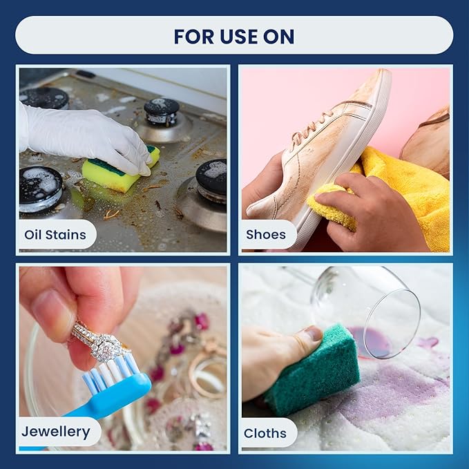 Professor Amos Shock It Clean MultiPurpose Cleaner Double Strength Concentrate All Purpose Carpet Jewelry Upholstery Leather Stain Remover &amp Floor Cleaner (Cucumber Melon 32 Oz)