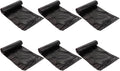 Disposable Drawstring Garbage Bags 10pcs 150pcs Black Plastic Trash Bags Thickened Waste Organizer for Home and Bathroom Use