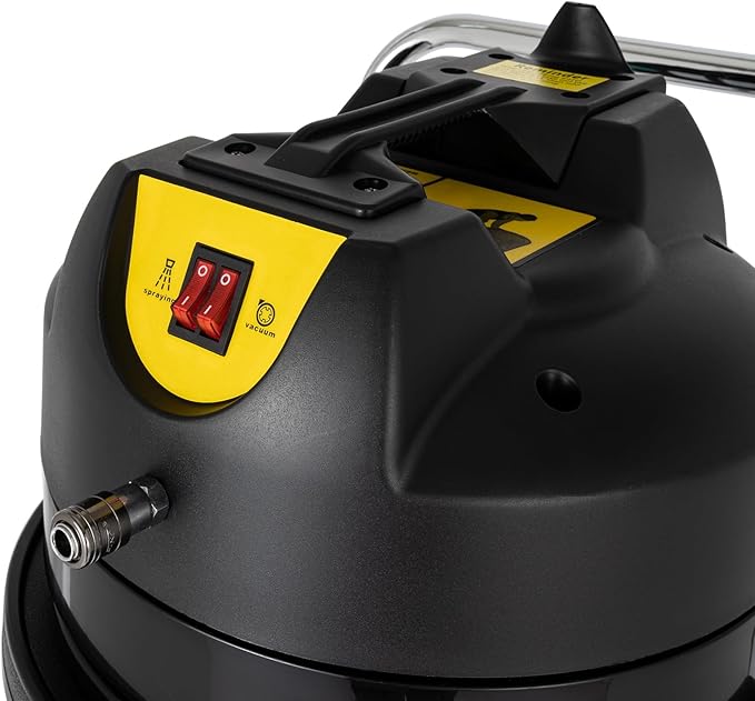 40L/11gal Commercial Carpet Cleaner Machine 1034W Heavy Duty Extractor Vacuum Washing Machine Multifunctional Cleaning Machine With Mobile Tires Carpet Sofa Curtain Cleaner (2 Packages)