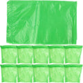 50pcs Heavy Duty Tear-resistant Green Trash Bags 80x100cm Large Kitchen Bathroom Garbage Bags for Commercial Hotel Office and School Use