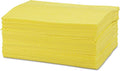 CHICOPEE 0213 Masslinn Heavy Duty Dust Cloth for All Surfaces Furniture Printers Electronics No Spray Needed Yellow 14.4-inches x 24-inches (Case of 400 8 bags of 50)