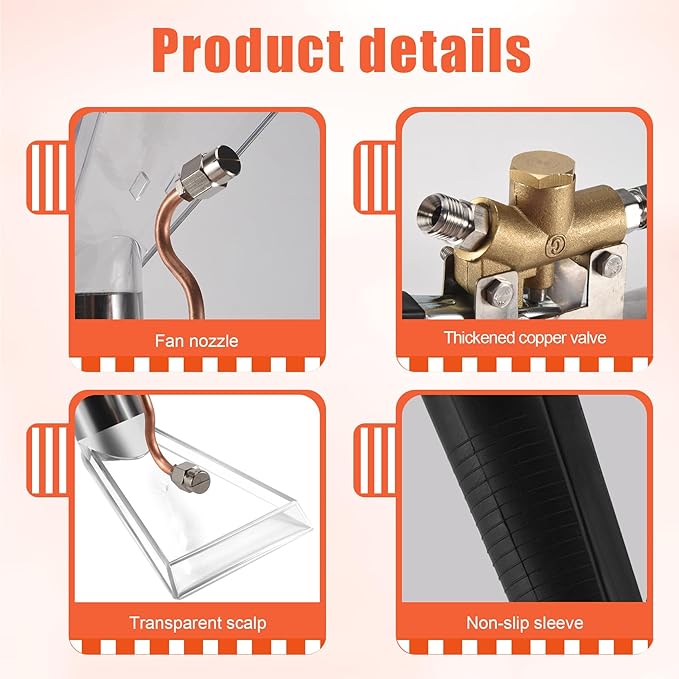 Carpet Extractor Upholstery Carpet Cleaning Extractor Machine Auto Furniture Cleaning Hand Tool silver &amp black