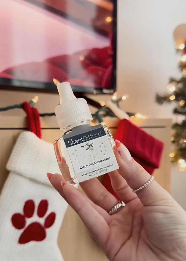 Scent Fill Clean Pet Plug in Air Freshener 4 Scented Oil Refills