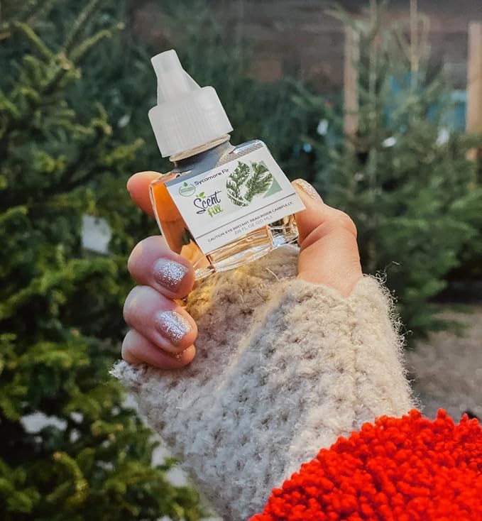 Scent Fill Sycamore Fir Plug in Air Freshener 4 Scented Oil Refills
