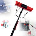 Window Cleaning Pole Kit Water/Hose Fed Pole Window Cleaning Brush Equipment Cleaning Photovoltaic and Solar Panels Water Fed Telescopic Brush 3.6m-12m12FT/3.6M