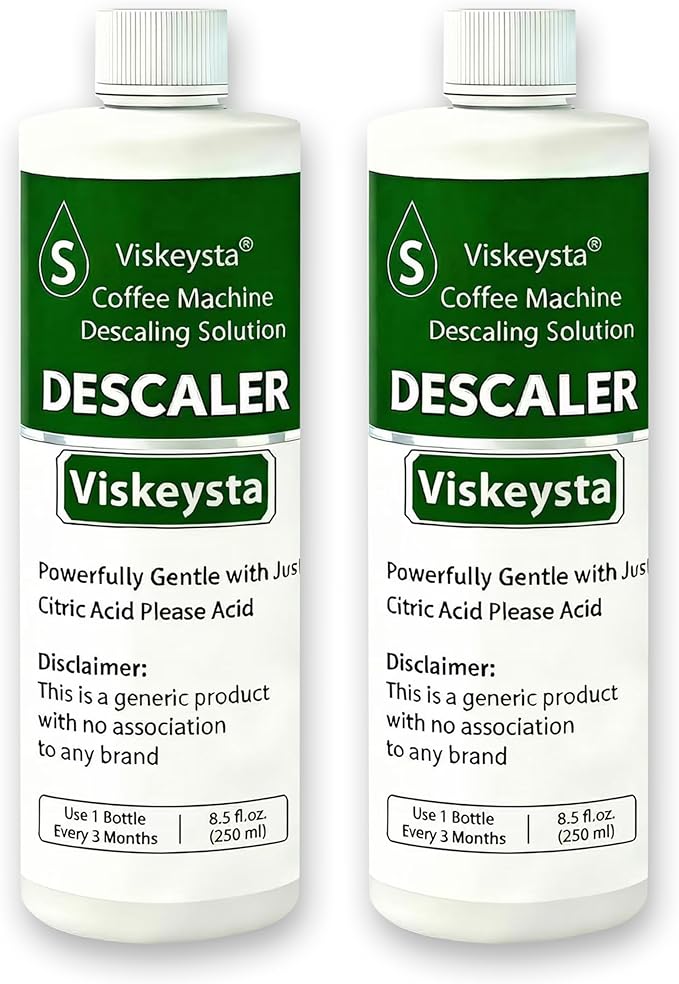 Descaling Solution for Mr. Coffee Machines 2 Bottles (250ml/8.5 fl oz each)