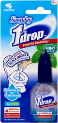 One-Drop Powerful Deodorizer Mint Scent 0.67 Ounce 8 Pack