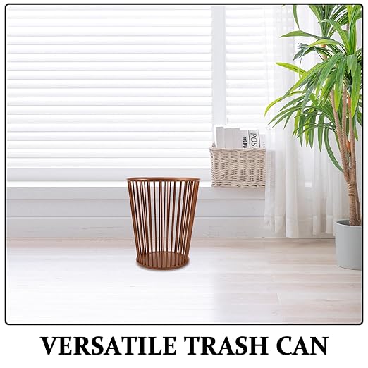 ARTIBETTER Trash Can Large Capacity Wastebasket Eco-Friendly Fiber Bathroom Bedroom Office Trash Bin for Home and Dormitory Use