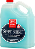 Griot's Garage Speed Shine for Car Detailing Quick Detailer for All Exterior Surfaces Trim and Wheels Provides a Glossy Finish 11148 One Gallon