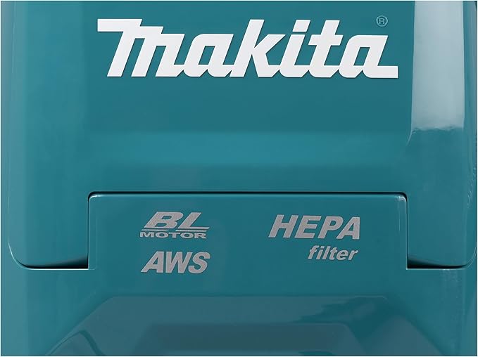 Makita VC009GZ01 Backpack Vacuum Cleaner 40 V max. with AWS (without Battery Without Charger) Petrol/Black