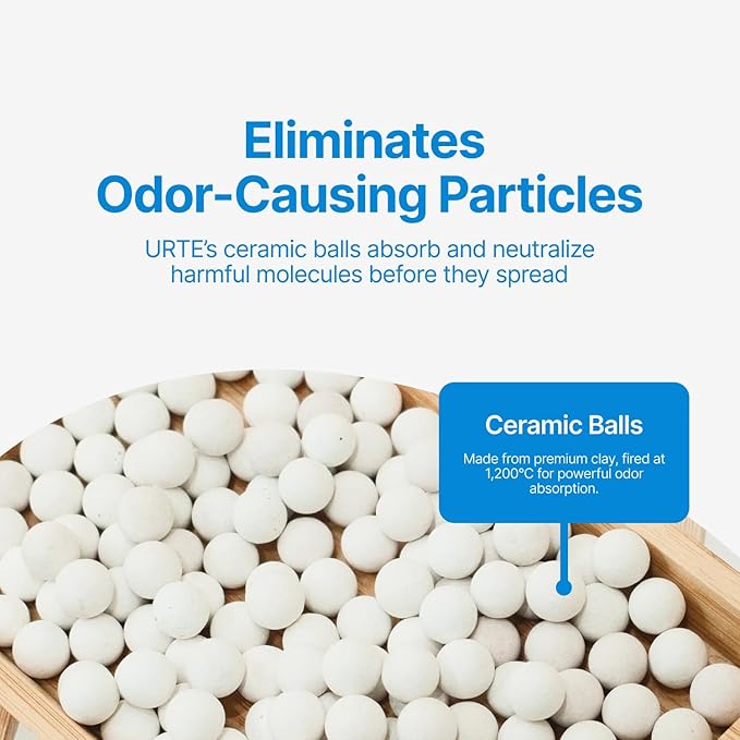 Odor Absorber Balls Clean Cotton Blue and Scentpuri Set
