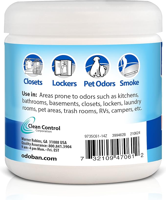OdoBan Multipurpose Cleaner Disinfectant and Harsh Smell Eliminator Fabric/Air Freshener Pack: Ready-to-Use 360-Degree Continuous Spray Trigger Spray Solid Smell Absorber Fresh Linen Scent