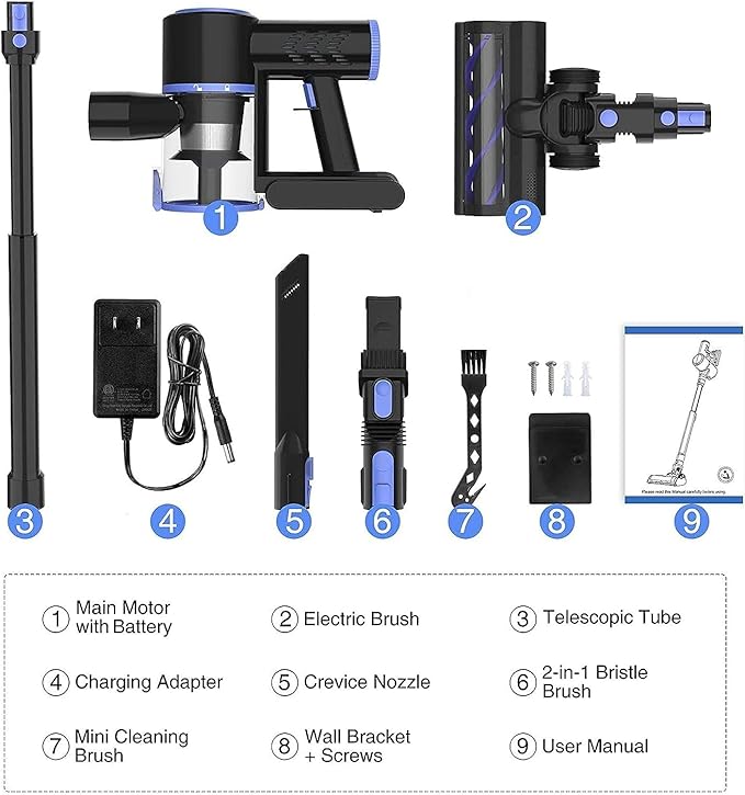 South Bend Components V-Flow Cordless Vacuum (Vacuum 1-Pack)