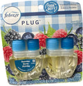 feb.reze fade defy odor fighting plug air freshener(2) of 0.87 fl 0z (summer Berry)