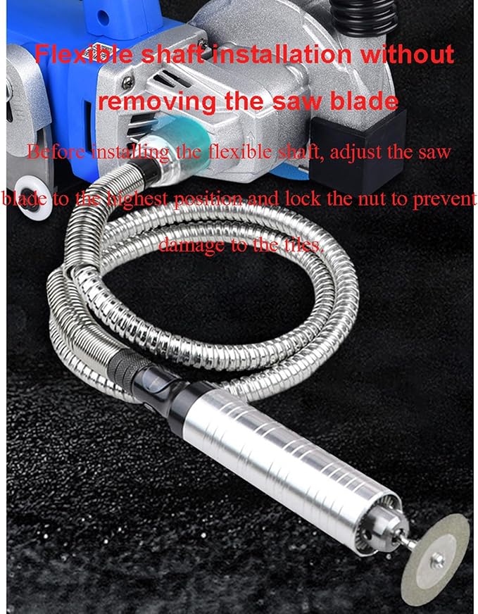 1200W Electric Tile Gap Cleaning Machine 9000r/min Crevice Cleaner Tool for Effective Tile Joint Cleaning Household Slotting Tool for Easy Grout Removal