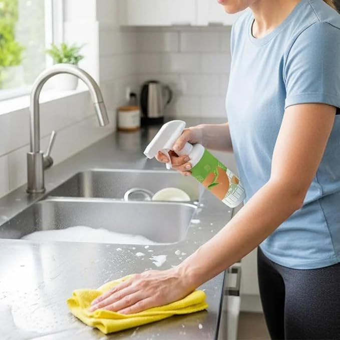 Electrolyzed Ion Kitchen Cleaner Spray Multi-purpose Household and Kitchen Cleaning Spray Multi Purpose Cleaner for Hold Oven Stove Range Hood Easy Cleaning Household Item (1 Medium)