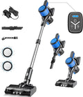 KIKETECH Cordless Stick Vacuum Cleaner - 8 in 1 Lightweight Stick Vacuum with 40min Runtime Powerful Suction Rechargeable Portable Cordless Vacuum for Carpet Hard Floor Pet Hair