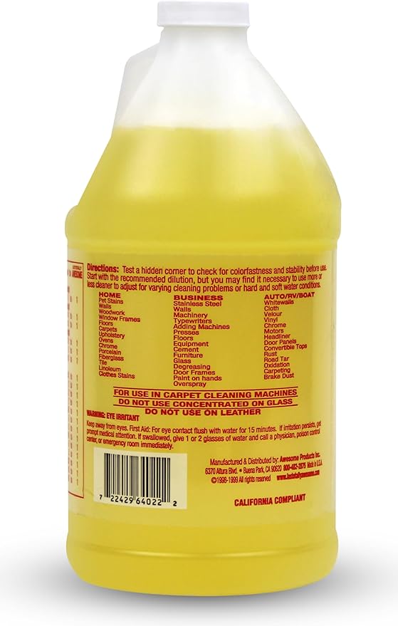 La's Totally Awesome All Purpose Cleaner 64 oz + All Purpose Cleaner Cherry Blossom Plant-Derived Spray 32oz (Pack of 3)