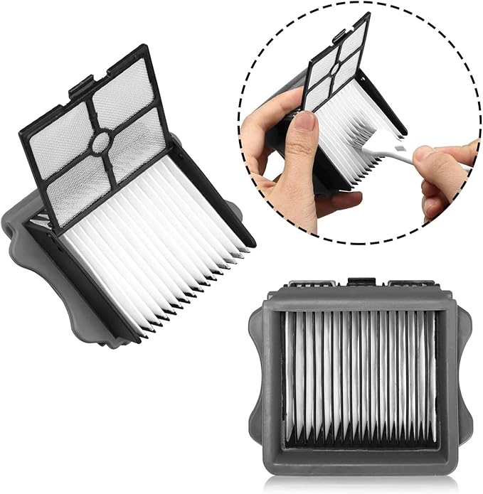 EtliN Compatible WithTineco Floor ONE S5 /LCD/LED Cordless Wet Dry Vacuum Cleaner Set Replacement Brush Roller and Vacuum HEPA Filter Accessori(Color:5PCS)