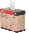 EZbrnd Multi-Purpose Cleaning Cloths Towels Pop Up Box White Shop Towels 160sheets/box [X60]