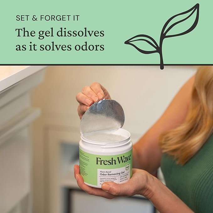 Fresh Wave Odor Removing Gel Bundle: (2) 15 oz. Gels + (1) 63 oz. Gel Refill