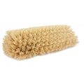 SPARTA Multi-Level Tile Scrub Brush 12 Wide Brush Head Heavy-Duty Tile Cleaning Brush with End Bristles for Commercial Tiles Tubs and Floor Plastic 12 Inches Tan (Pack of 12)