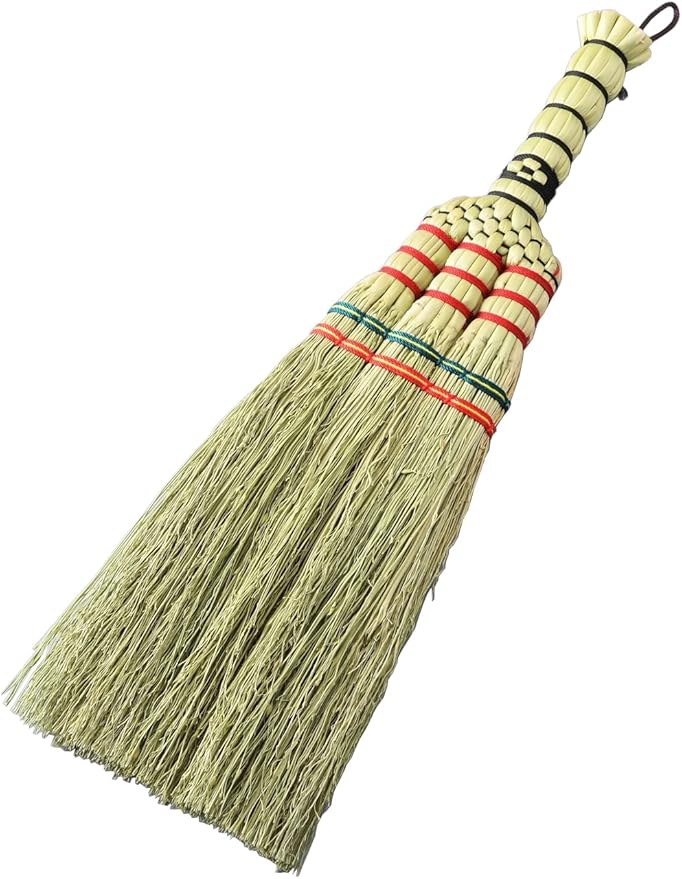 Nippon Clintec Mini Zashiki Broom Hand Knitted Width 3.9 x Depth 0.8 x Length 13.4 inches (1