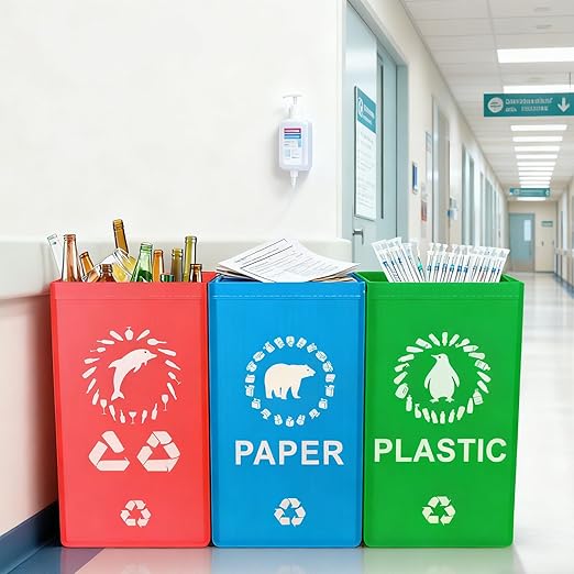 Large Open Trash Bag Leakproof Design Efficient Waste Disposal Bag Organization Bags for Garbage Collection Home Use Trash Bags