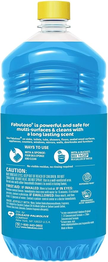 Fabuloso All Purpose Cleaner 56oz Tropical Spring Pack of 2