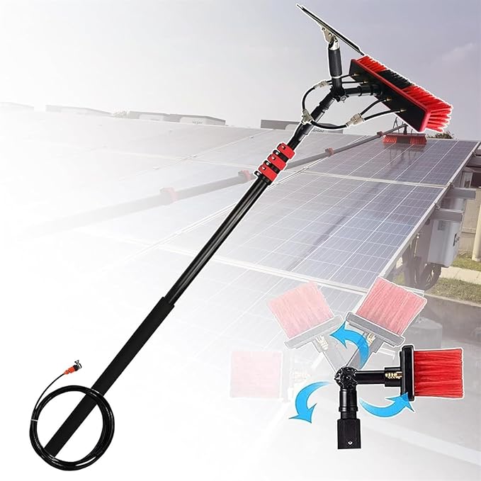Telescopic Window Cleaner 3.6-11M Washing Kit Water Fed BrushTelescopic Cleaning BrushSqueegee and Soap DispenserWindow Cleaning PoleWater Fed Telescopic3.6M