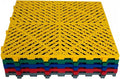 Trench Drainage GrateDrain Covers OutdoorInterlocking Floor Tiles 40x40x2cm Multicolor Pack Of 4-30 Pcs(Red4 pieces)