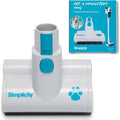 Simplicity Vacuums Pet and Upholstery Tool S67TURBO Motorized Accessory Only for the S67 Cordless Stick and Hand Vacuum Ideal for Cleaning Pets Hair Stairs Furniture Cars and More