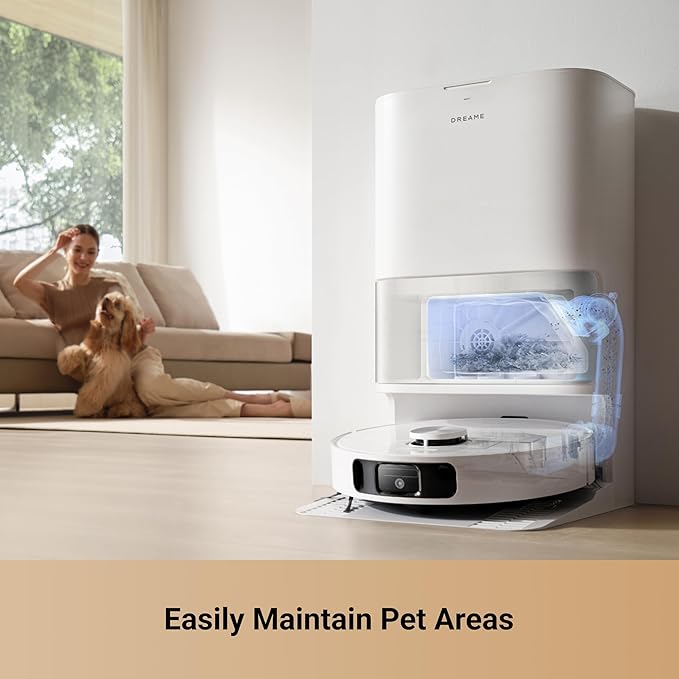 DREAME L10s Ultra Gen 2 Robot Vacuum and Mop 10000Pa Suction MopExtend Tech All-in-One Base Station 75 Days Auto-Empty Mop Self-Washing&ampDrying Smart Obstacle Avoidance Carpet Cleaning