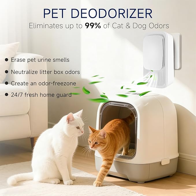 Plug In Negative Ion Air Purifier – 4 Pack Quiet Three-speed Adjustment Air Ionizers Mini Air Fresheners for Home Bedroom Office Kitchen Portable Odor Eliminator for Smoke Dust Pet Smell