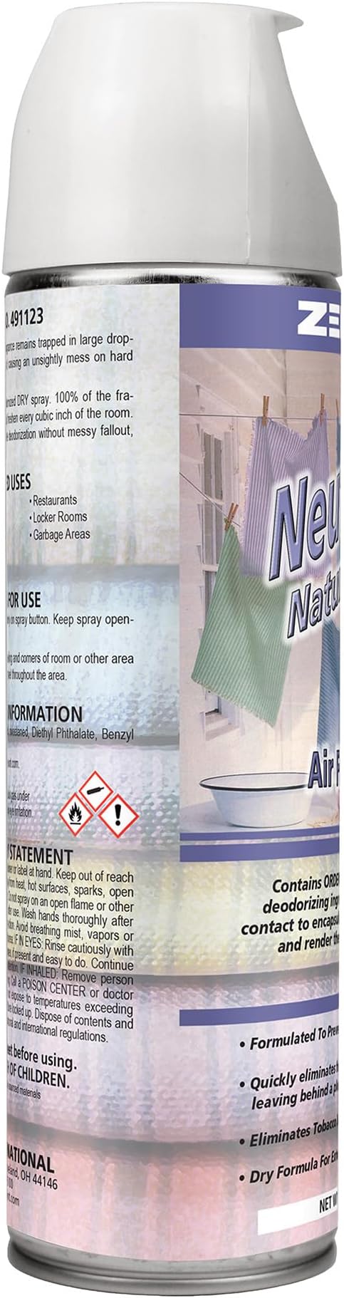 Neutrazen Natural Scents Air Freshener | Air Sanitizer Spray | Odor Neutralizer with Ordenone® Technology | Fresh Linen Scent | 20 oz (2 Pack) | Made in USA