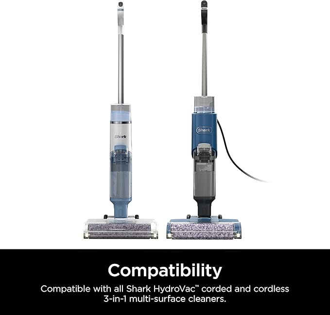 Shark HydroVac Household Disinfectant Cleaner Kills 99.9% of Bacteria &amp Viruses Compatible with Shark HydroVac 3-in-1 Multi-Surface Cleaners on Hardfloor Stone Laminate &amp Tile Purple WDC